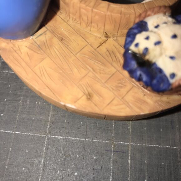 Candle Capper Sweet Treats Stay On Topper Kitchen Milk Blueberry Muffin - Picture 5 of 6